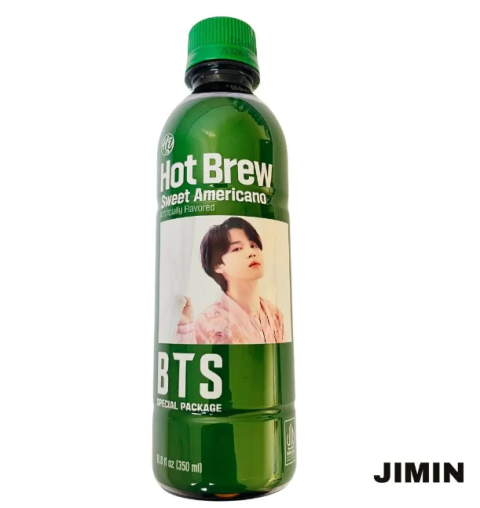 HY CAFE BTS HOT BREW SWEET AMERICANO 350ml - Café americano adoçado.