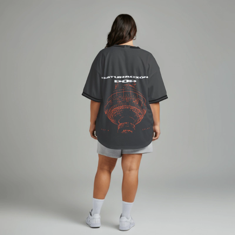 Oversize t- Saturación Pop