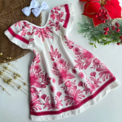 VESTIDO FEMININO MAGENTA 19 2045 TPX 3 2001247-40007-3 KYLY