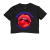 Cropped Estampa Frontal Kiss Brazuka House