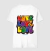 Camiseta Básica Love Love Love BZK Masculino - BZK House