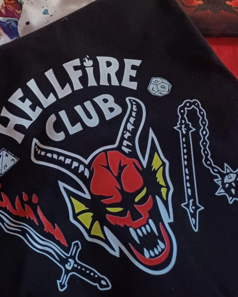 Remera Stranger Things, algodón premium, estampa DTF, varios modelos - comprar online