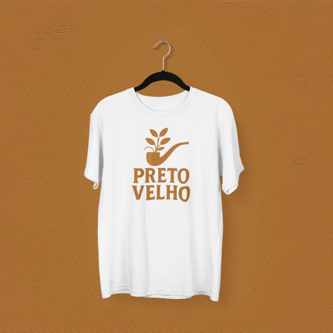 Camiseta Preto Velho - Frase - Masculina - comprar online