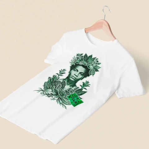 Camiseta Rosto de Ossain Masculina - comprar online
