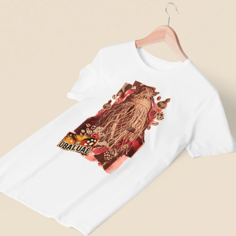 Camiseta Rosto de Obaluaê Masculino - comprar online
