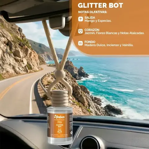 AROMATIZANTE AUTO - GLITTER BOT