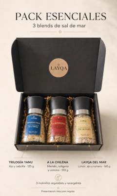 Pack Esencial Layqa | 3 Sales de Mar Gourmet - comprar en línea