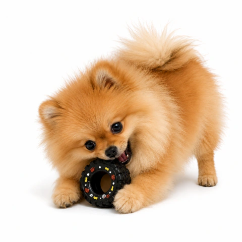 Brinquedo Mordedor Pneu para Cães