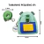 Mochila Pet com dispenser de saquinho guia e peitoral - Tamanho P - loja online