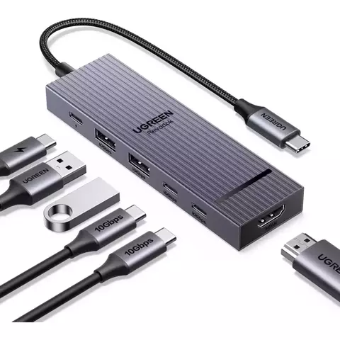 UGREEN Revodok Pro USB-C Hub 6 en 1 10Gbps USB 3.2