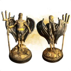 Imagem Exu Morcego em Resina - 26cm - comprar online