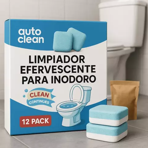 AUTOCLEAN™ - PACK 12 PASTILLAS EFERVESCENTES PARA INODORO