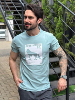 Camiseta Acostamento Casual Verde Ibiza