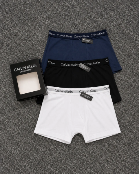Kit 3 Cuecas CALVIN Algodão