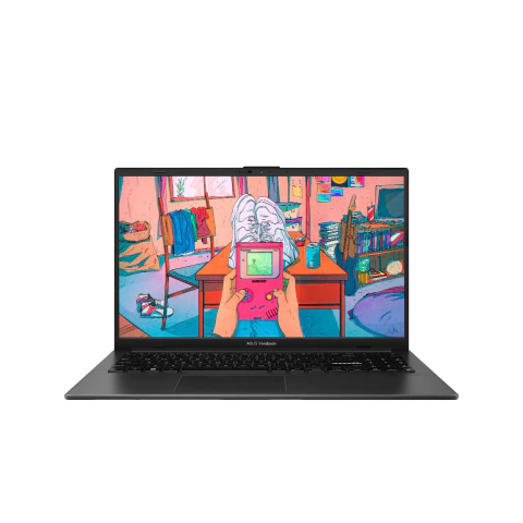 NOTEBOOK 15" ASUS VIVOBOOK GO i3-N305 8GB SSD 256GB FHD WINDOWS 11 PRO MIXED BLACK