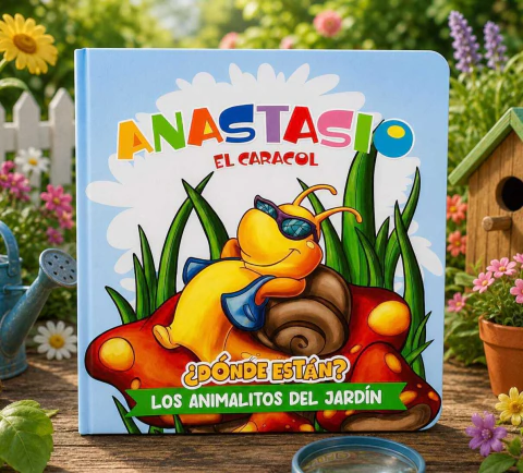 ¿DÓNDE ESTÁN? LOS ANIMALITOS DEL JARDÍN - ANASTACIO, EL CARACOL