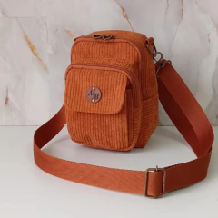Shoulder Bag Vitória Caramelo