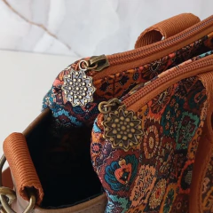 Bolsa Dani Geometrica - Ateliê Mimos Brum