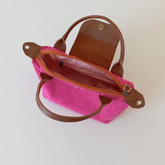 Bolsa Champ P Rosa - Ateliê Mimos Brum