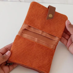 Carteira Luna Caramelo - Ateliê Mimos Brum