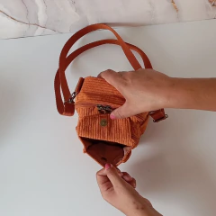 Imagem do Shoulder Bag Vitória Caramelo