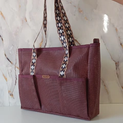 Bolsa de Praia Marisol Marsala - comprar online
