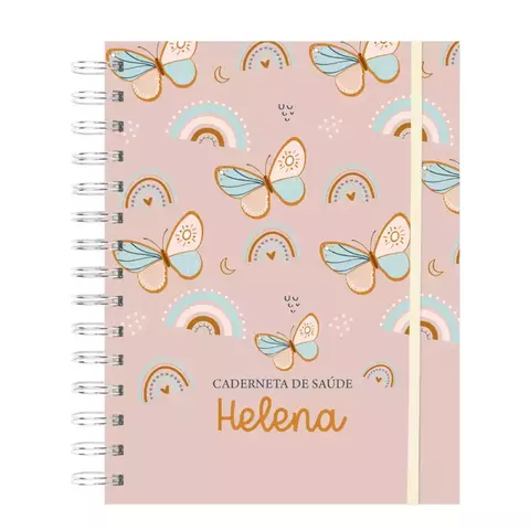Caderneta de Vacinação - Borboleta clean - comprar online