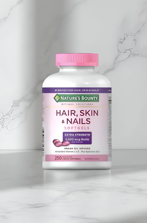 HAIR SKIN AND NAILS 250 CAPSULAS