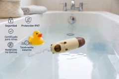 Cepillo de dientes niños Eléctrico Sonico infantil Little Capybara Beibro en internet