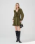 Vestido Leandra Curto Verde Militar
