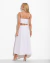 Vestido Thalya Em Tricoline Branco - loja online