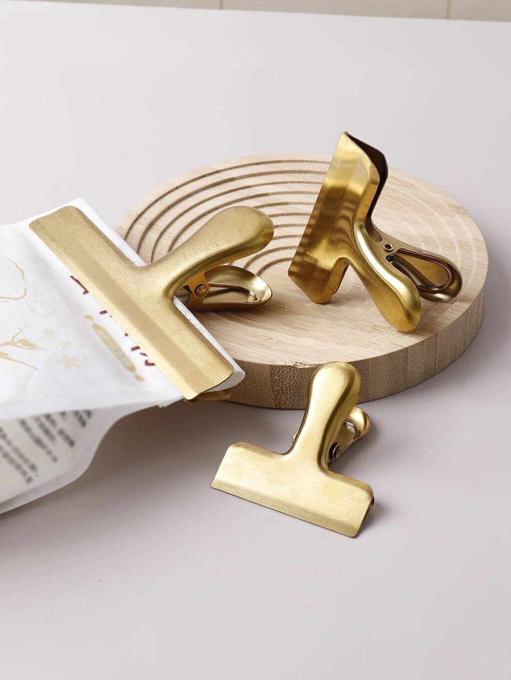 Clip Gold de Sellado - entrega inmediata