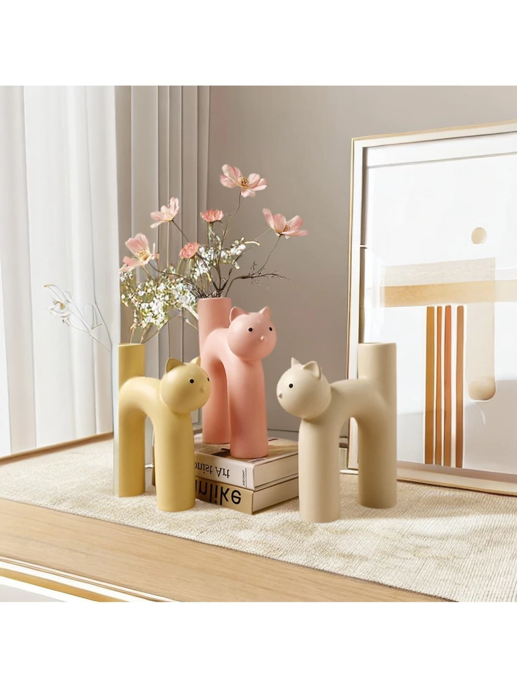 Jarron con forma de gato Grande - entrega inmediata