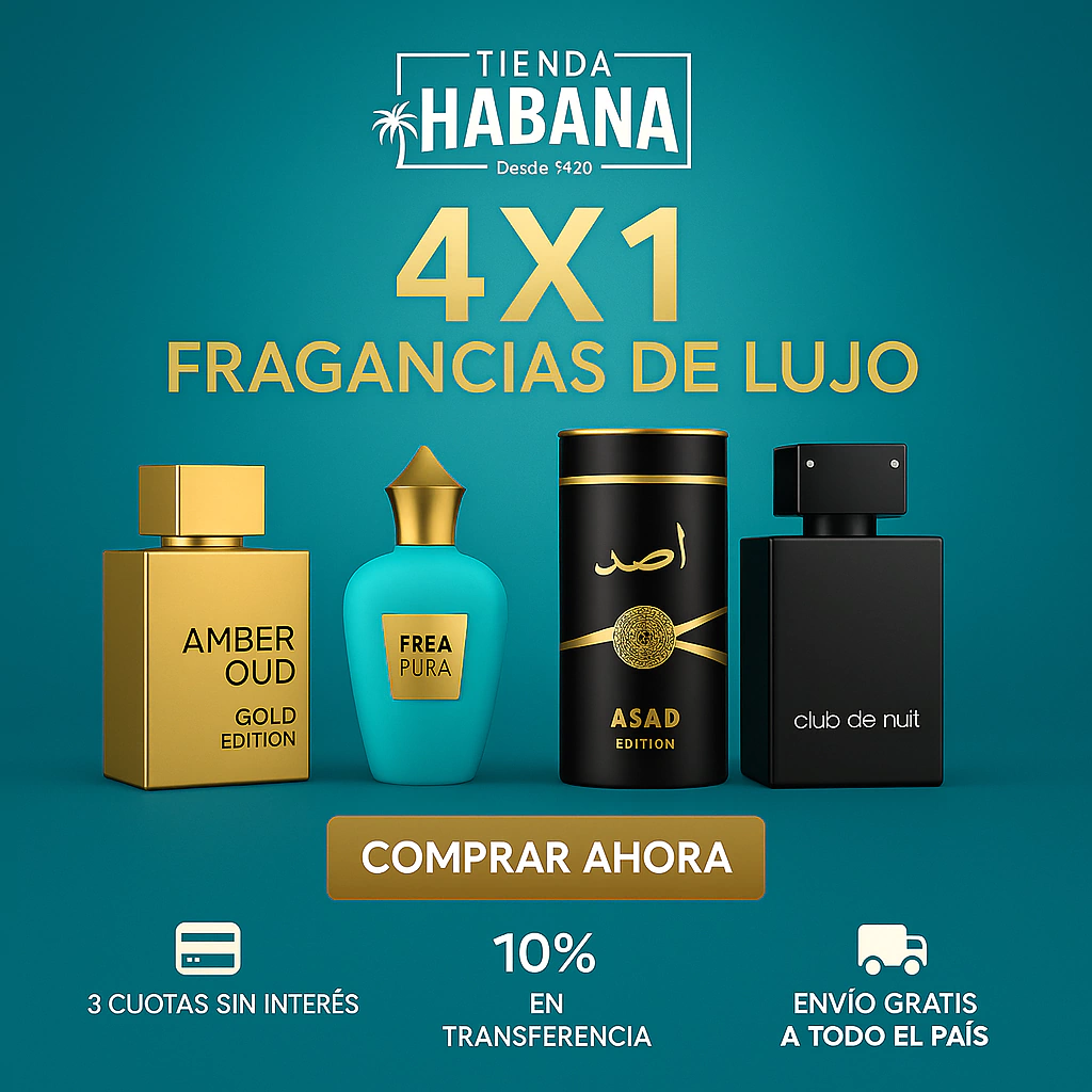 Selección Exclusiva: 4 Fragancias en un Solo Set