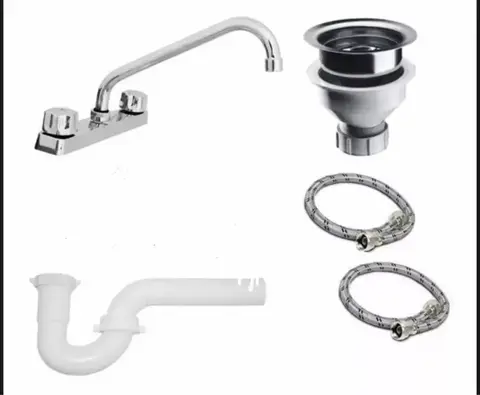 Kit Para Fregadero EB Tecnica Mezcladora Cespol Contra Mangueras EB-KIT ACC1