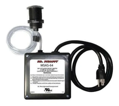 Switch de Aire para Trituradores Msas-64 Commodore o Tinas de masaje STCAIRSWITCH
