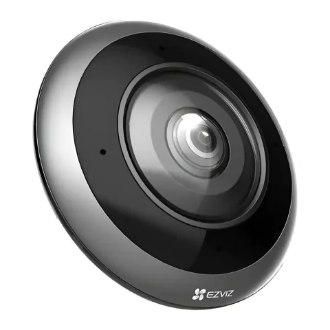 Cámara WiFi Panorámica Fisheye 360° / Resolución 3K+ / Visión Nocturna IR 10m / Detección IA Humana / Doble Banda 2.4-5GHz / Audio Bidireccional / Almacenamiento MicroSD 512GB / H.265