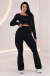 Conjunto Flare Elegance - Zarvosk  Fitness 