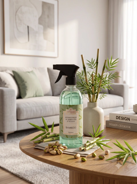 Aromatizante de ambientes e tecidos Bamboo
