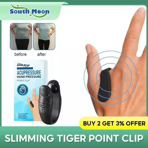 Massagem Clipe para Emagrecimento Cefaleia, Tiger Point Massage Clip, Enxaqueca