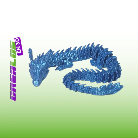 Dragón Articulado 3D en internet