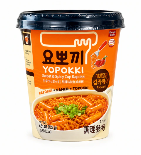 Rapokki Yopokki Cup Sweet & Spicy 145g