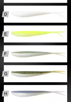 Kit Iscas Soft Jerk Minnow e Shad Silicone - comprar online