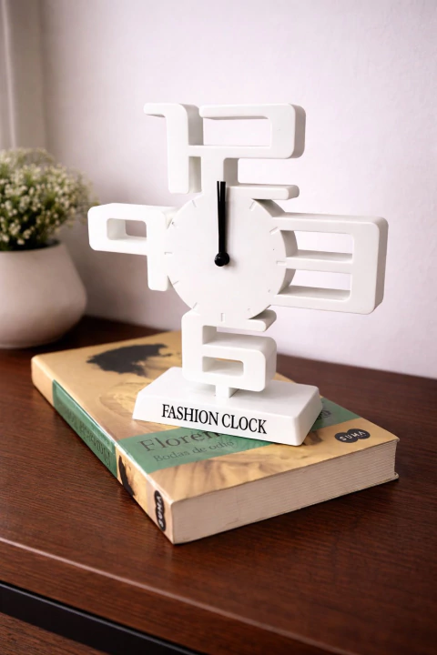 RELOJ FASHION CLOCK BLANCO - comprar online