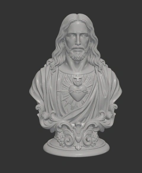 Busto Sagrado Coração de Jesus