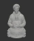 Busto Carlo Acutis com Sagrado Coração de Jesus