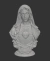 Busto Sagrado Coração de Maria