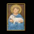 Menino Jesus com Cordeiro 29,5 cm – Resina Premium | Quadro Sacro em Alto-Relevo - Atelier São Cipriano – Arte Sacra e Imagens Religiosas