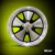 Jogo de Rodas B.A.R Fuchs Aro 17 Tala 7" Preto Diamantado - comprar online