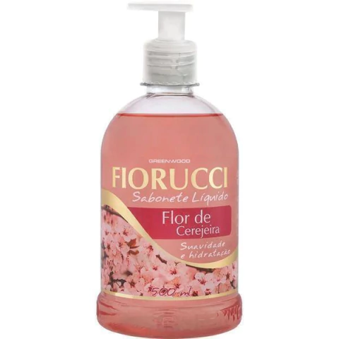 Sabonete líquido flor de cerejeira 500ml Fiorucci